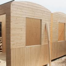 桑拿房防腐木免漆扣板汗蒸房實木環保吊頂墻面裝飾板木屋護墻隔板