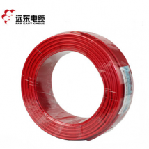 遠東電纜 BVR4平方國標家裝空調熱水器用銅芯電線單芯多股軟線 100米